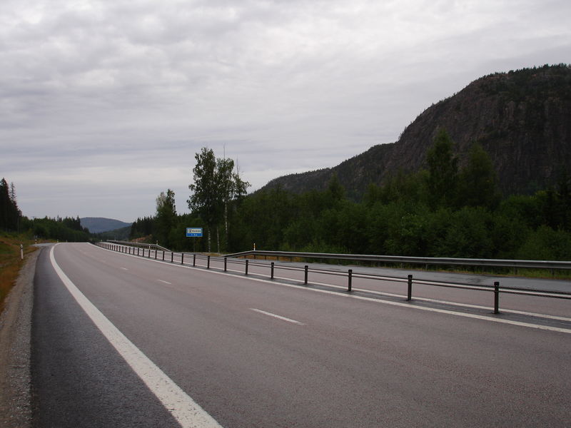 Шведский дорожный заборчик