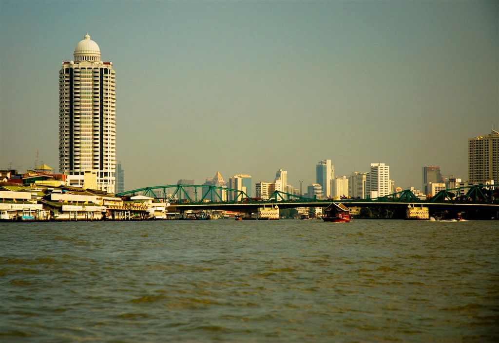 Бангкок. Вид с реки.