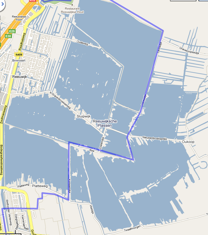 Groene Hart map