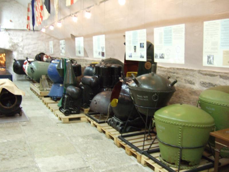 Мины в музее мин