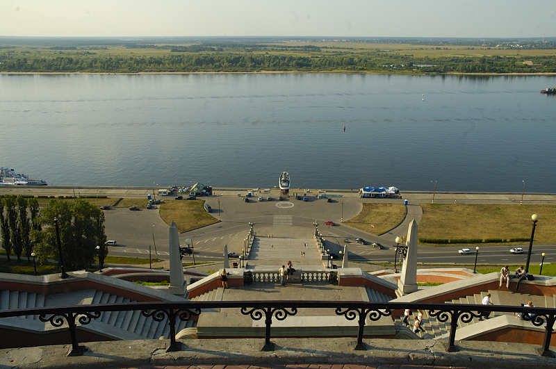 Чкаловская лестница.