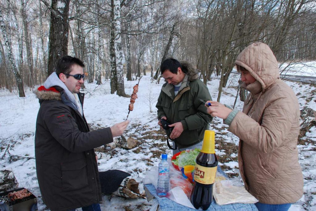 А вот уже и мясо!