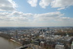 Вид с London Eye на Westminster