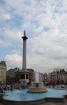 Nelson column on Trafalgar square