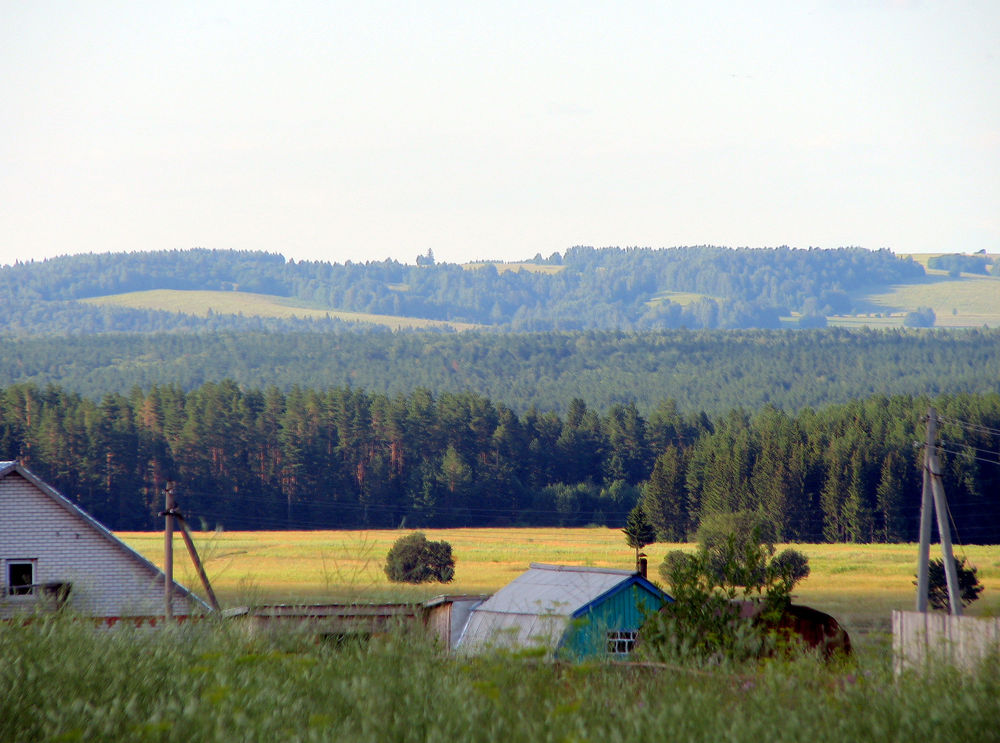 Чукшинская гора. Вид издалека