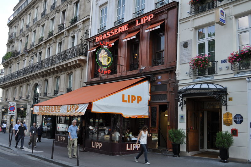Кафе LIPP - место пивопития верхушки французского правительства